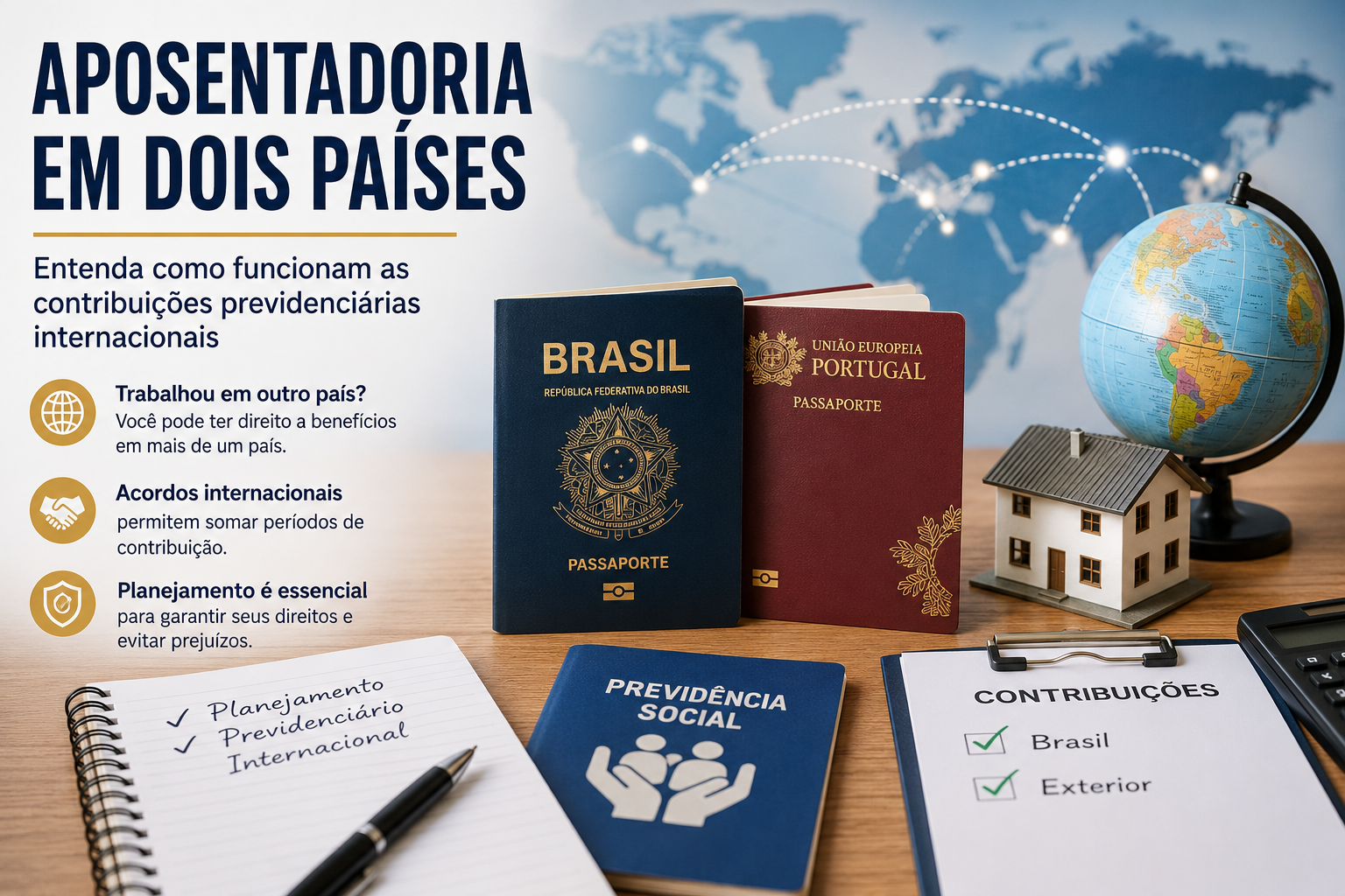 Aposentadoria internacional e planejamento financeiro