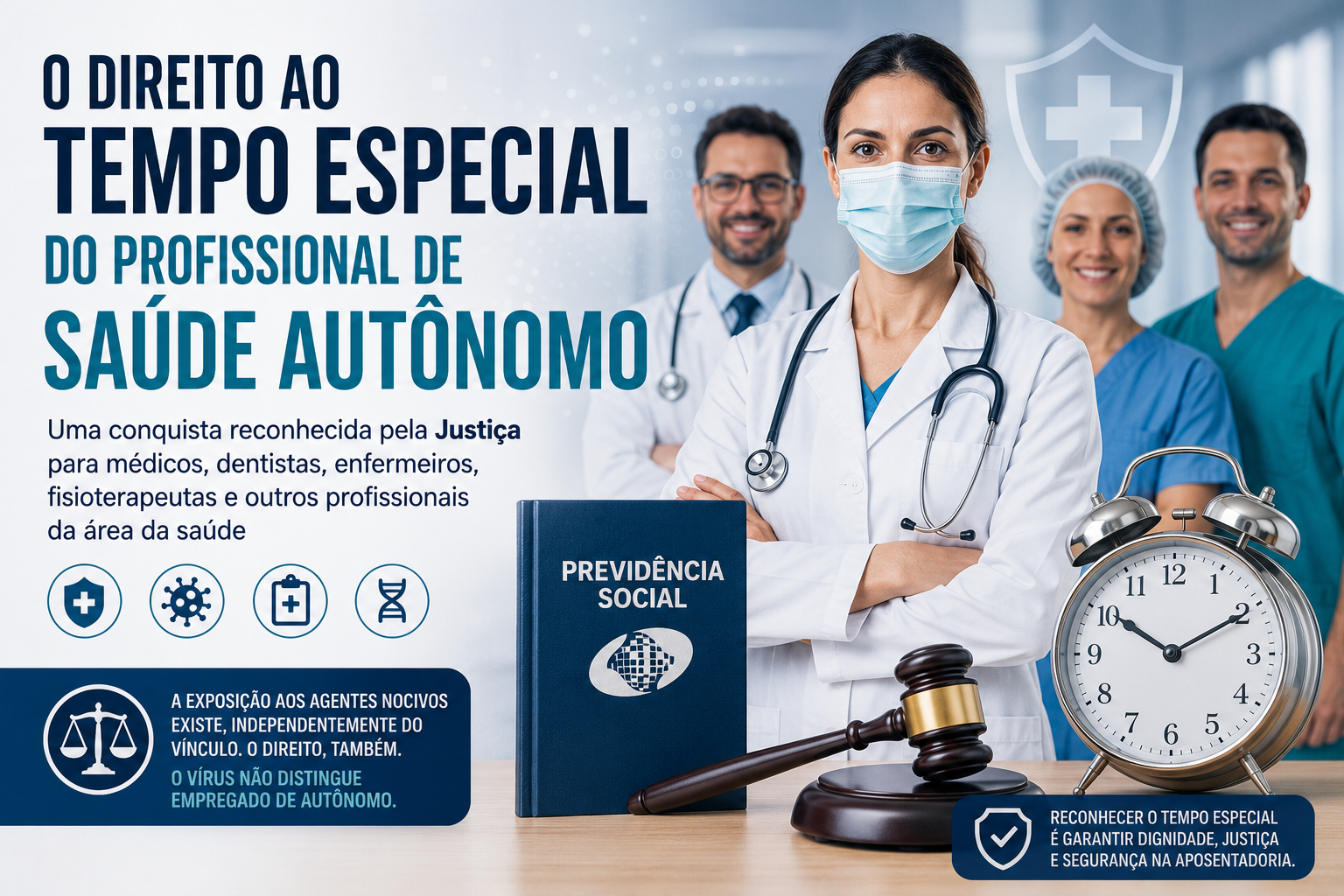 Direito ao tempo especial para profissionais