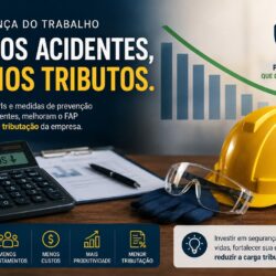 redução tributária segurança do trabalho