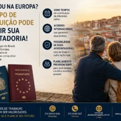 aposentadoria para quem trabalhou na europa