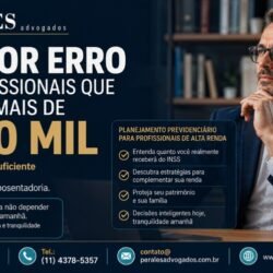 O Maior Erro de Quem Ganha Mais de R$ 20 Mil Acreditar que o INSS Manterá Seu Padrão de Vida