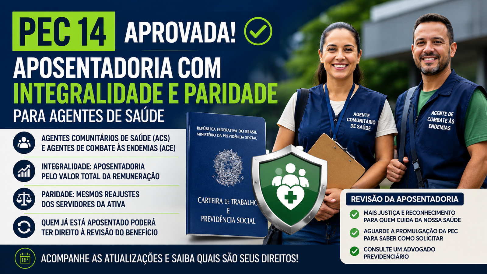 PEC 14 agentes comunitários de saúde