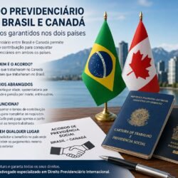 acordo previdenciário Brasil Canadá