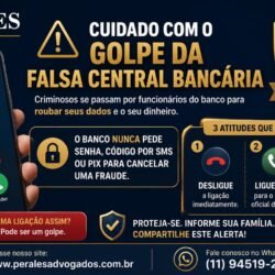 golpe da falsa central bancária