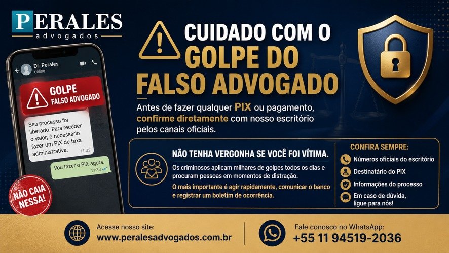 golpe do falso advogado