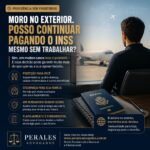 morar no exterior contribuir para o INSS