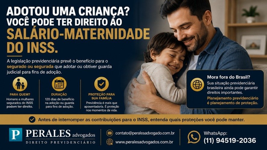 Quem adota uma criança tem direito ao salário-maternidade