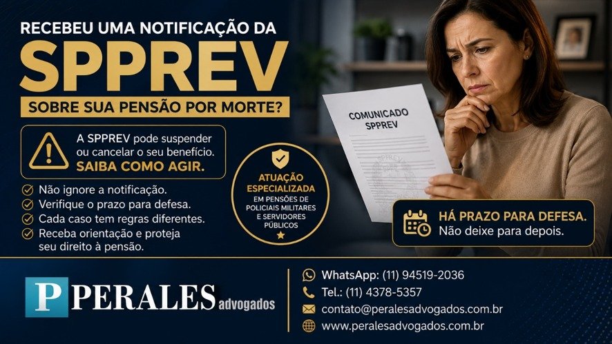 SPPREV suspensão pensão por morte