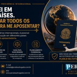 aposentadoria para quem trabalhou em vários países