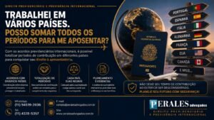 aposentadoria para quem trabalhou em vários países