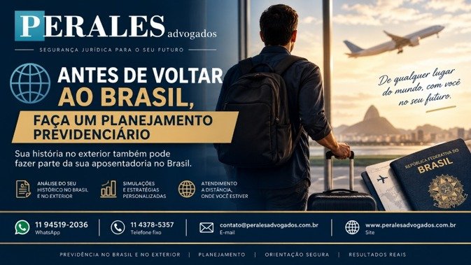 planejamento previdenciário antes de voltar ao Brasil