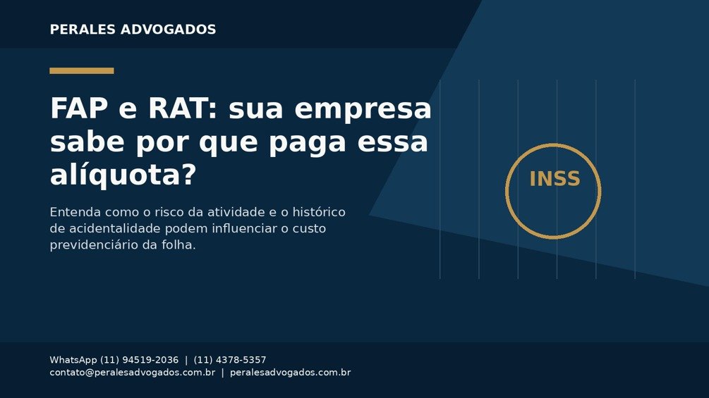 FAP e RAT: Entenda a Alíquota e Como Revisar o Pagamento da Empresa