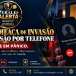 Falsa ameaça de invasão e extorsão por telefone o que fazer