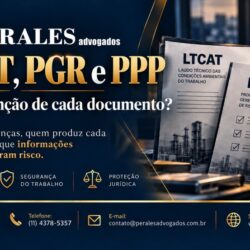LTCAT, PGR e PPP qual é a função de cada documento