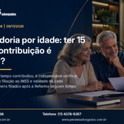 aposentadoria por idade 15 anos de contribuição