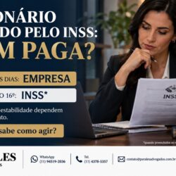 Entenda quem paga o funcionário afastado por doença ou acidente, os primeiros 15 dias, FGTS, CAT, eSocial, estabilidade, retorno ao trabalho e limbo previdenciário.