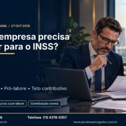 sócio precisa pagar INSS